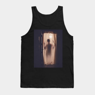 Apparition Ghost Zombie Halloween Design Tank Top